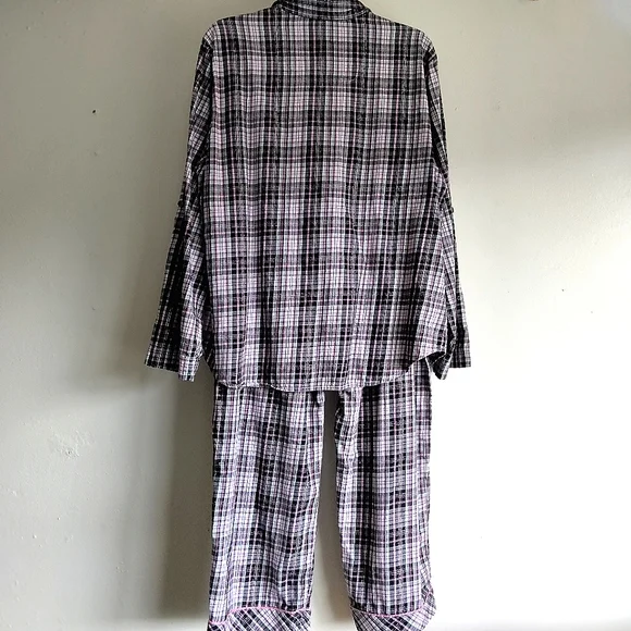 Victoria's Secret Pajama Set Plaids & Bows Sz. XL - Picture 2 of 16